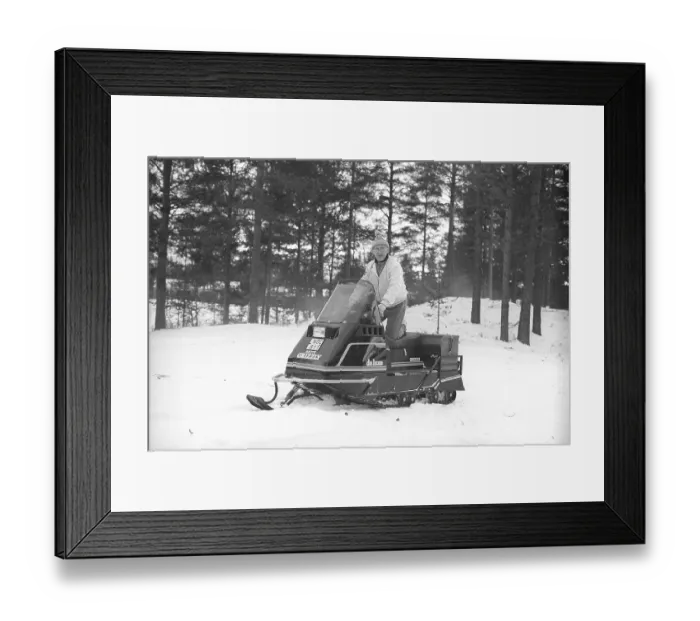 Framed Print : Sixten Jernberg, Swedish Cross-Country Skier (1929-2012) Jernberg won a total of 9 medals