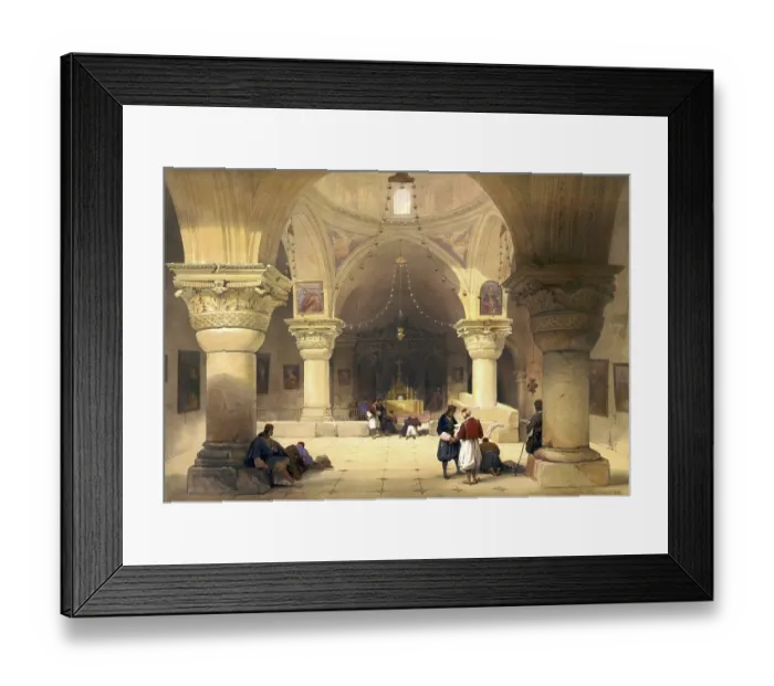 Framed Print : David Roberts RA (1796-1864) was a Scottish painter Framed Print : David Roberts RA (1796-1864) was a Scottish painter