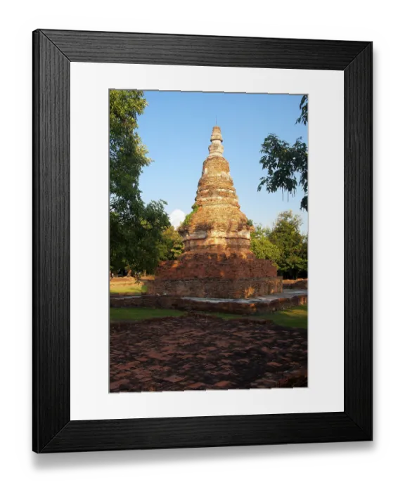 Framed Print : Wiang Tha Khan, located 16km south of Chiang Mai in rural Sanpatong District