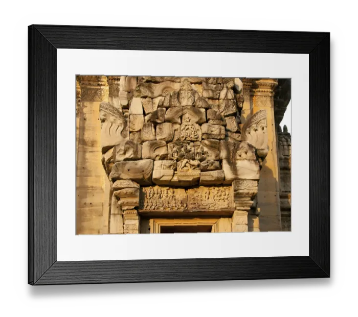 Framed Print : The complex at Phimai dates originally from the reign of Surayavarman II (r)