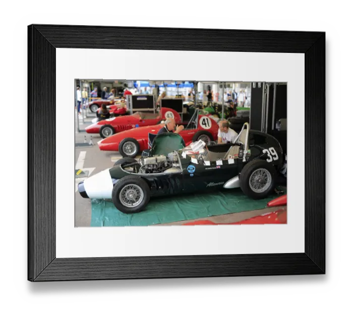Framed Print : Stanguellini FJ from 1960, 10th Grand Prix Monaco Historique