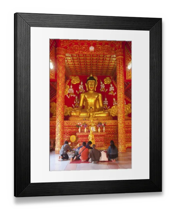 Framed Print : Wat Phra That Lampang Luang