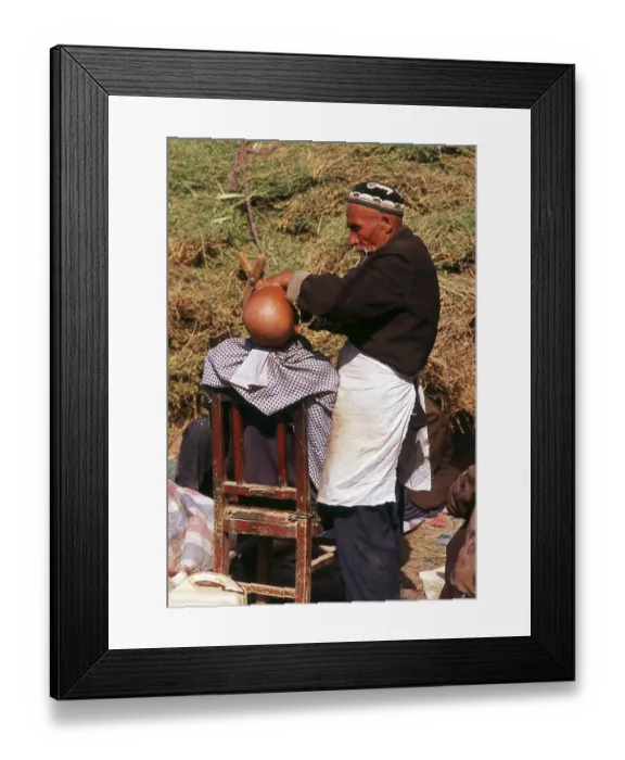 Framed Print : The earliest mention of Kashgar occurs when a Chinese Han Dynasty (206 BCE - 220 CE)