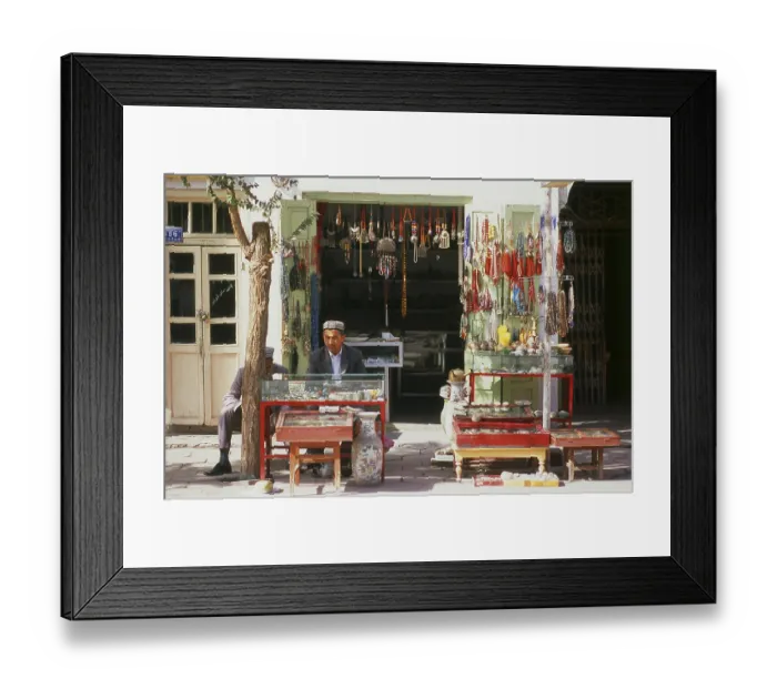 Framed Print : The earliest mention of Kashgar occurs when a Chinese Han Dynasty (206 BCE - 220 CE)
