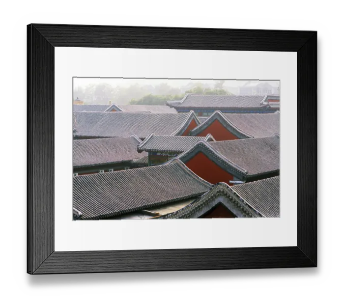 Framed Print : The Puning Temple (Chinese: 普宁寺)