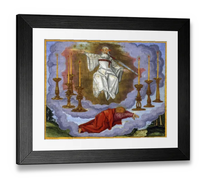 Framed Print : The Ottheinrich Bible was commissioned in c Framed Print : The Ottheinrich Bible was commissioned in c