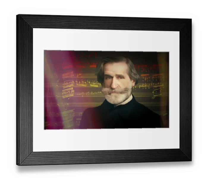 Framed Print : Giuseppe Verdi, 1813 - 1901 Framed Print : Giuseppe Verdi, 1813 - 1901