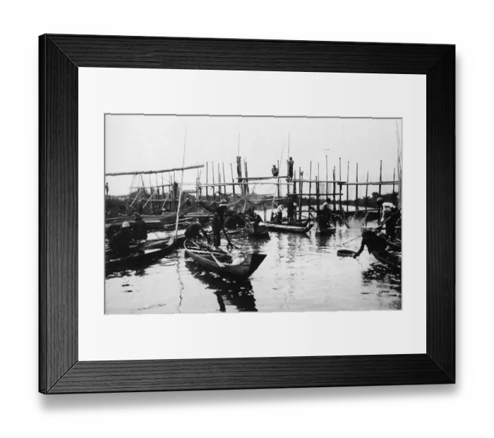 Framed Print : The Tonle Sap, meaning Large Freshwater River
