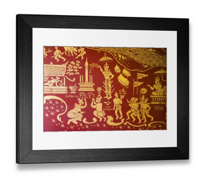 Framed Print : Wat Chiang Man (Chiang Mun) was built in 1297 CE and is thought to be Chiang Mai's oldest temple