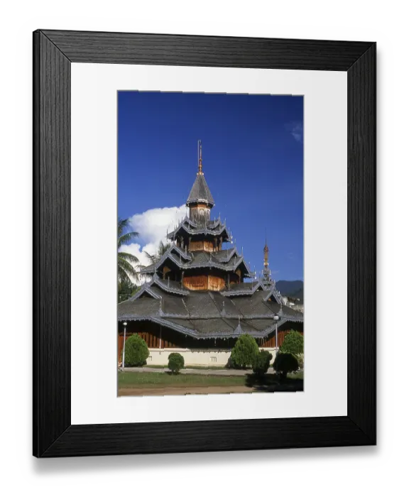 Framed Print : Once one of Thailand's remotest provinces