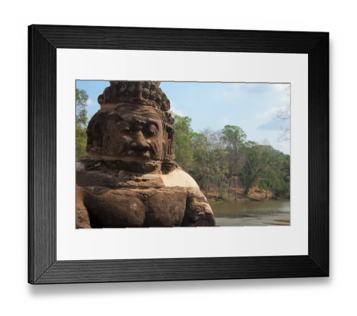 Framed Print : Asuras are usually seen in opposition to Devas (benevolent deities or angels) Framed Print : Asuras are usually seen in opposition to Devas (benevolent deities or angels)