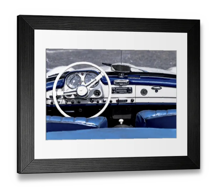 Framed Print : Vintage Mercedes Benz 190 SL, built in 1962 Framed Print : Vintage Mercedes Benz 190 SL, built in 1962