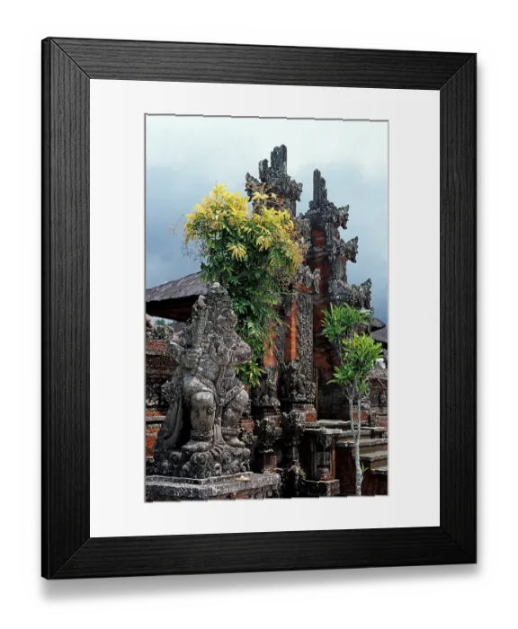 Framed Print : Temple complex in Bali, Indonesia, Bali Framed Print : Temple complex in Bali, Indonesia, Bali