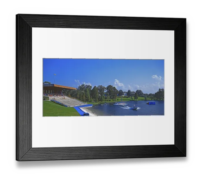 Framed Print : Cypress Gardens, water ski show, Florida, USA Framed Print : Cypress Gardens, water ski show, Florida, USA