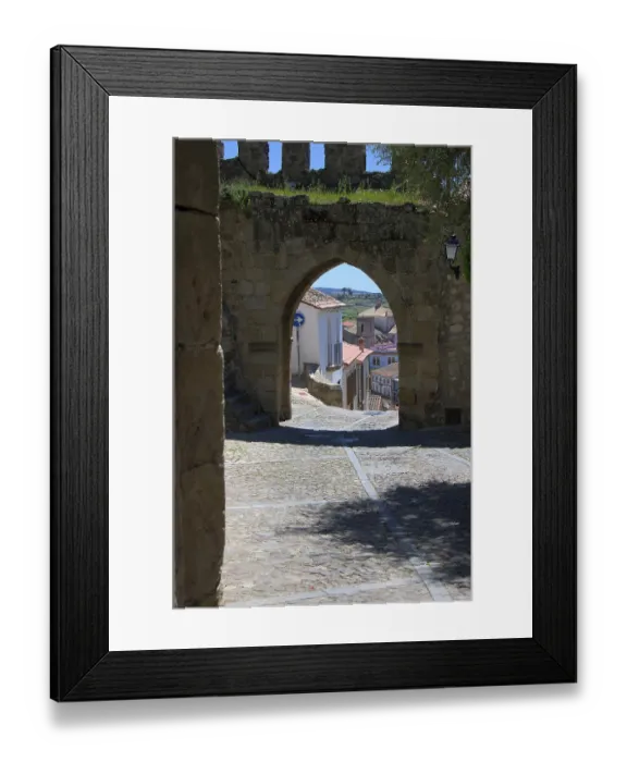 Framed Print : Street scene in Trujillo, Extremadura Framed Print : Street scene in Trujillo, Extremadura