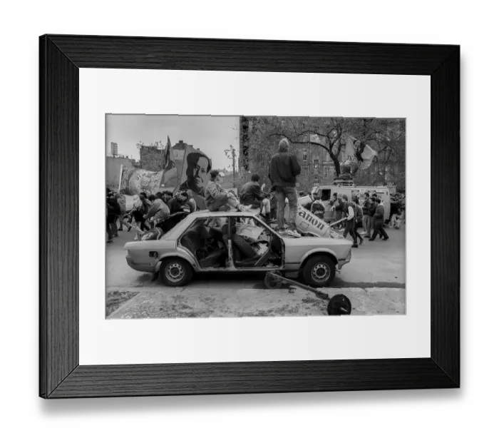 Framed Print : Germany, Berlin, 01.05.1992, 1st May 92