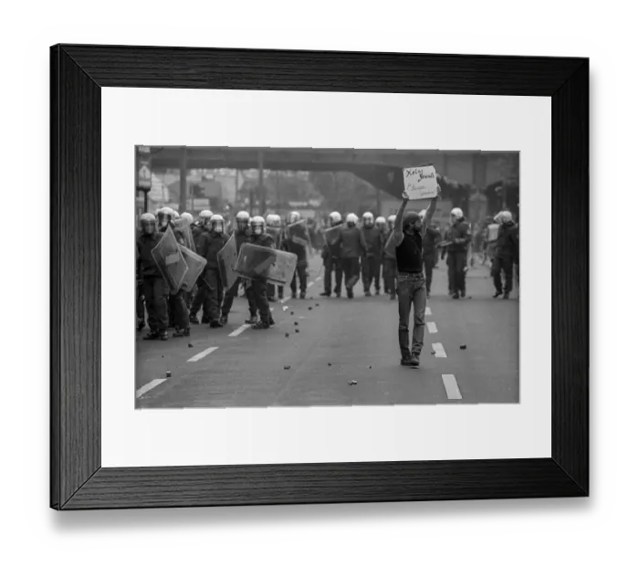 Framed Print : Germany, Berlin, 01.05.1992, 1st May 92