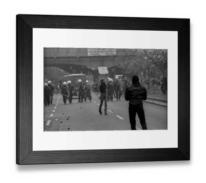 Framed Print : Germany, Berlin, 01.05.1992, 1st May 92 Framed Print : Germany, Berlin, 01.05.1992, 1st May 92