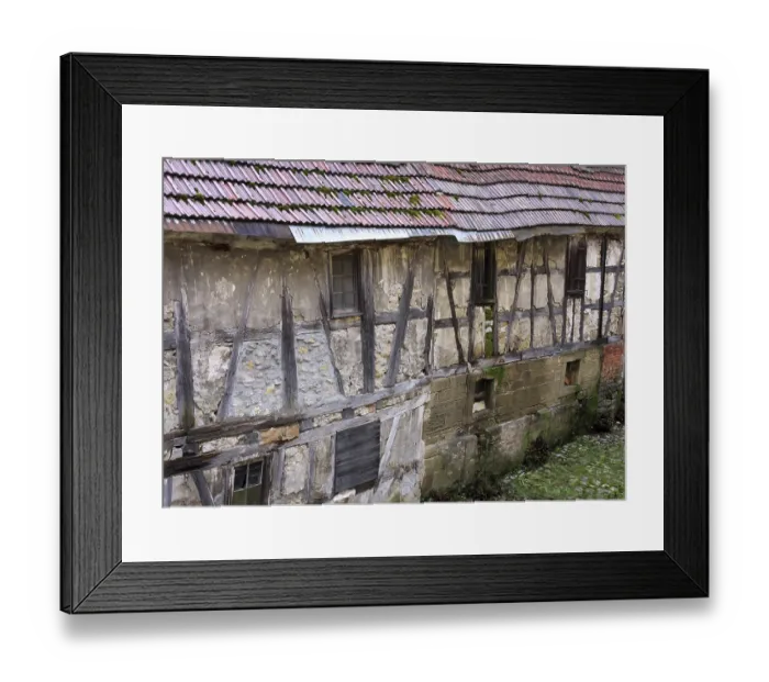 Framed Print : Waiblingen is a town in the southwest of Germany