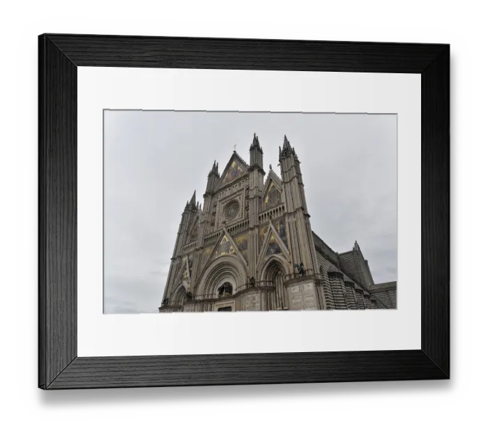Framed Print : The Cathedral Basilica of Santa Maria Assunta