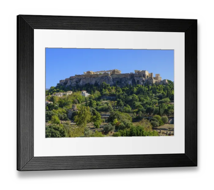 Framed Print : Acropolis of Athens, an ancient citadel in Athens Framed Print : Acropolis of Athens, an ancient citadel in Athens