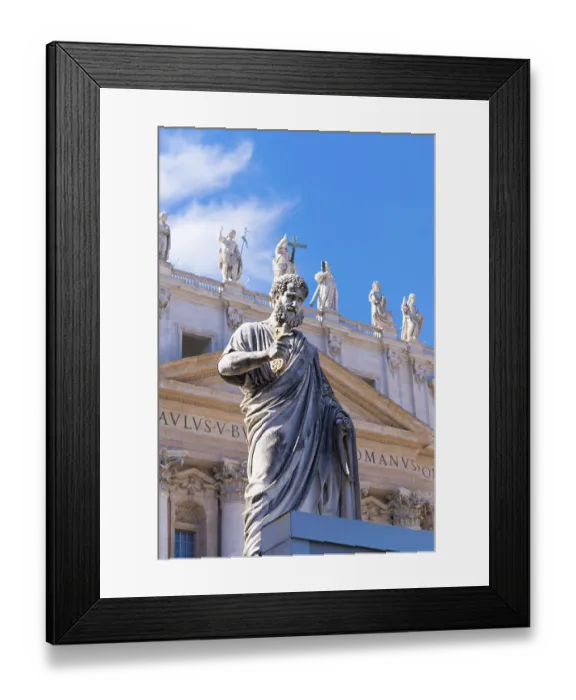 Framed Print : VATICAN CITY, VATICAN, OCTOBER 16