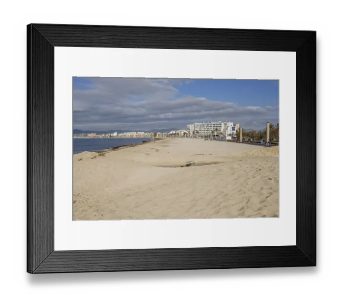 Framed Print : Playa de Palma, El Arenal, Majorca