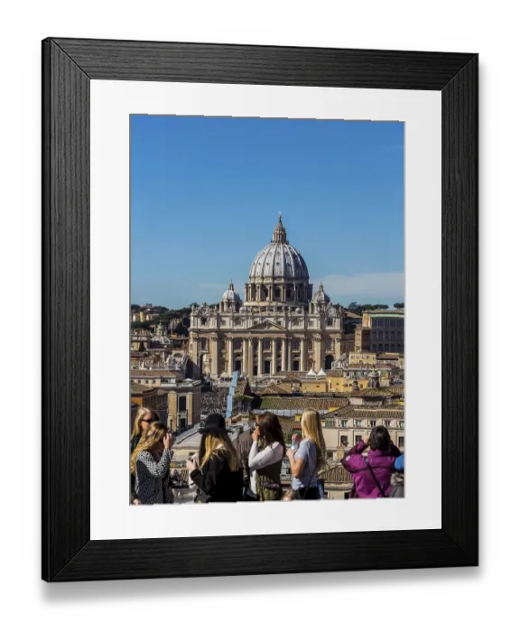 Framed Print : Italy, Rome, St Peter's Basilica