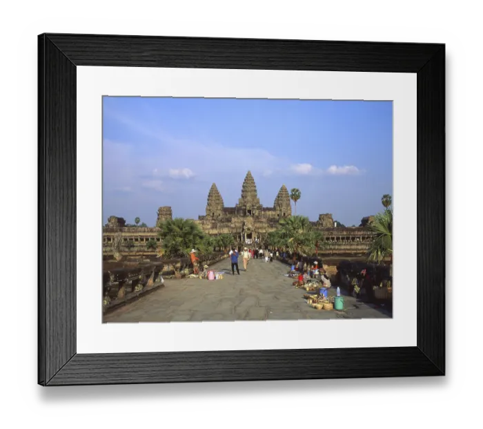 Framed Print : Angkor Wat was built for King Suryavarman II (ruled 1113-50) Framed Print : Angkor Wat was built for King Suryavarman II (ruled 1113-50)