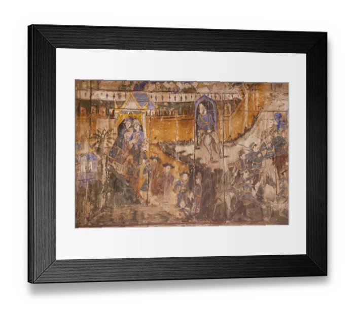 Framed Print : Wat Phra That Lampang Luang was built in the 15th century