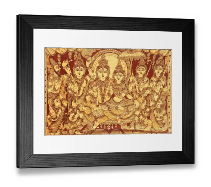 Framed Print : Picture depicting scene of Ramayana Framed Print : Picture depicting scene of Ramayana