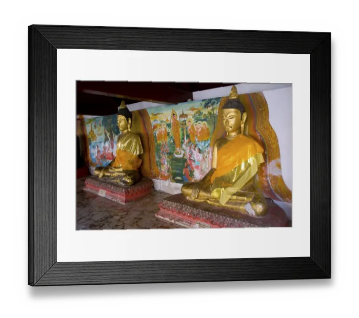 Framed Print : Wat Phra Mahathat Woramahawihan