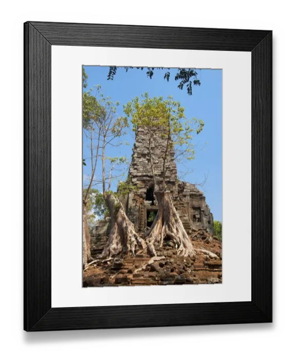 Framed Print : Preah Palilay dates from the 13th or 14th century CE and is generally ascribed to Jayavarman VIII Framed Print : Preah Palilay dates from the 13th or 14th century CE and is generally ascribed to Jayavarman VIII
