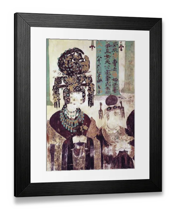 Framed Print : The Kingdom of Khotan was an ancient Buddhist kingdom that was located on the branch of the Silk Road that ran along