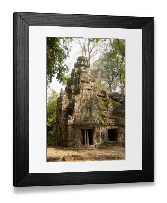 Framed Print : Preah Khan (Temple of the Sacred Sword) was built in the late 12th century (1191)