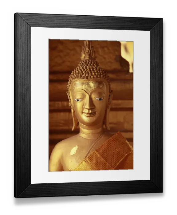 Framed Print : Pha That Luang temple in Laos