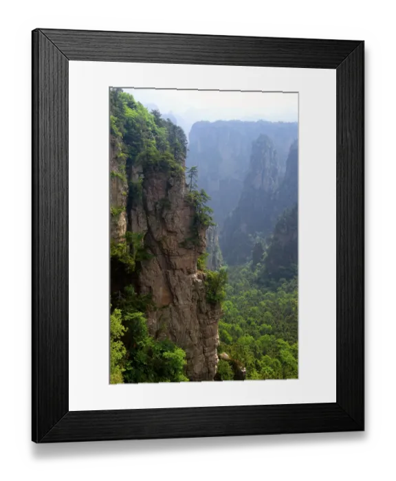 Framed Print : Wulingyuan Scenic Reserve (Chinese: 武陵源)