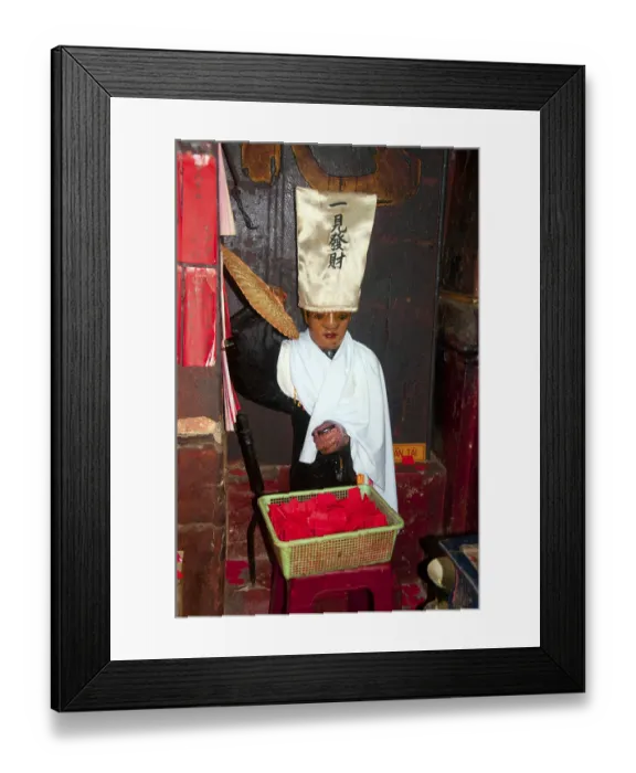 Framed Print : Chua Ngoc Hoang or Pagoda of the Jade Emperor was built in 1909