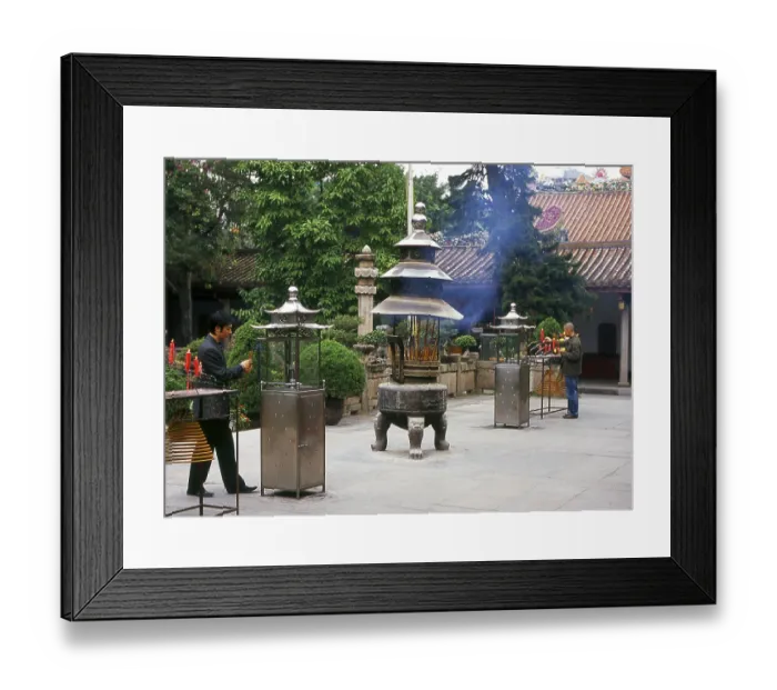 Framed Print : The Kaiyuan Temple is a Buddhist temple originally constructed in 738 CE during the Tang Dynasty (618 - 907)
