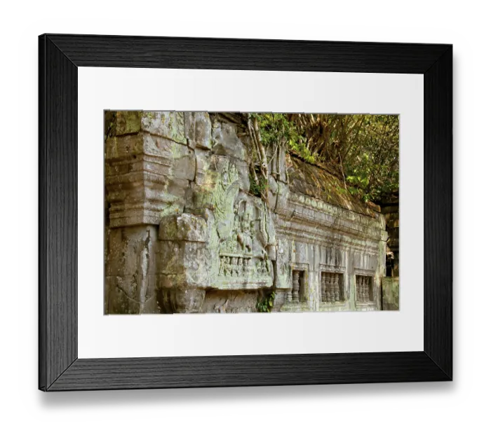Framed Print : Beng Mealea was built as a Hindu temple