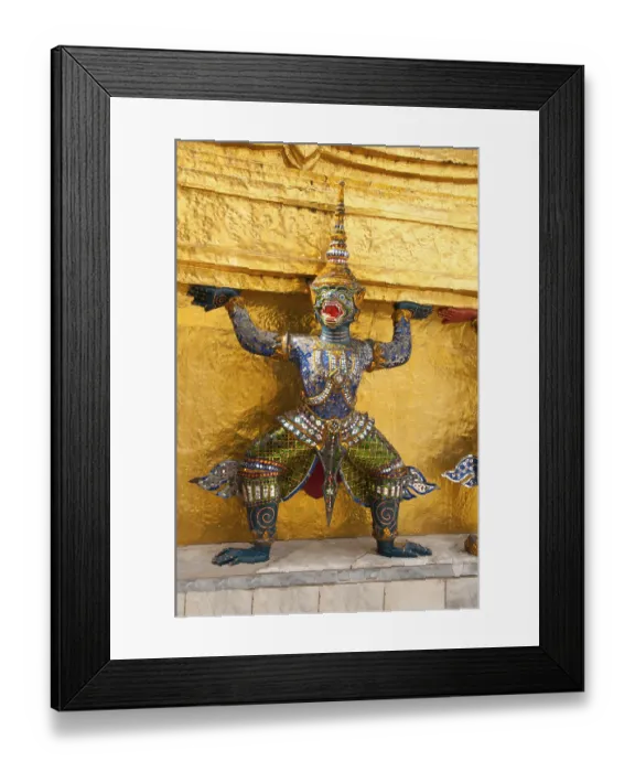 Framed Print : The Ramakien is the Thai version of the Indian epic