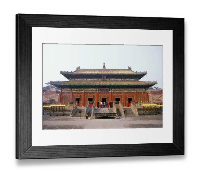 Framed Print : The Puning Temple (Chinese: 普宁寺) Framed Print : The Puning Temple (Chinese: 普宁寺)