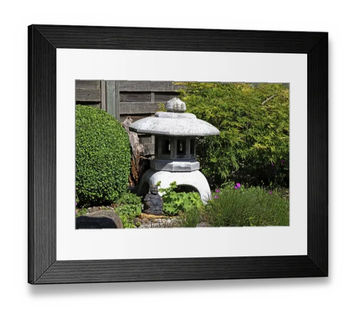 Framed Print : A Japanese garden Framed Print : A Japanese garden