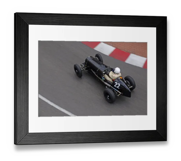 Framed Print : ERA R1B from 1935, parade of vintage pre-war racing cars Framed Print : ERA R1B from 1935, parade of vintage pre-war racing cars