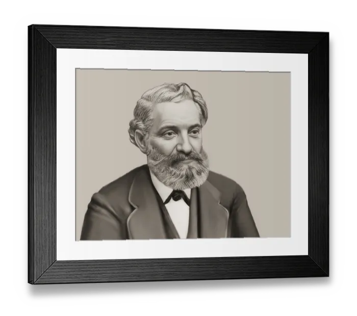 Framed Print : Louis Favre, 1826 - 1879
