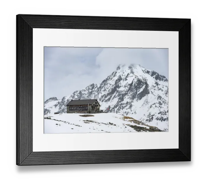 Framed Print : Piz Bever, winter in the mountains Framed Print : Piz Bever, winter in the mountains