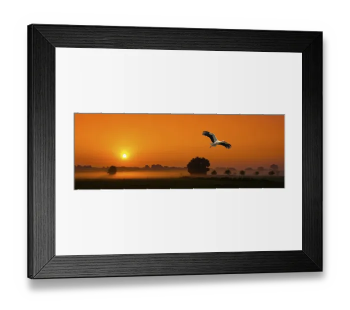 Framed Print : Sunrise - Panorama Framed Print : Sunrise - Panorama