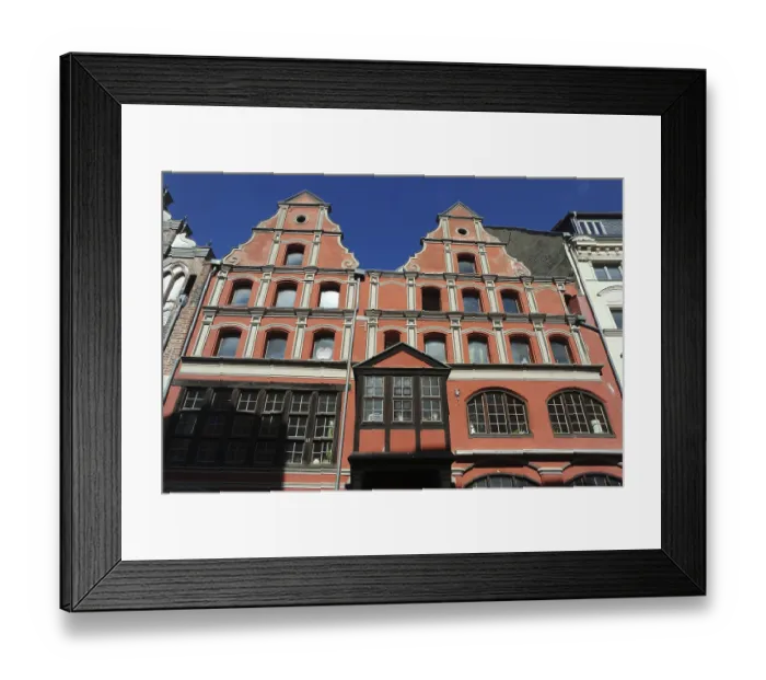 Framed Print : Historic architecture in Stralsund Framed Print : Historic architecture in Stralsund