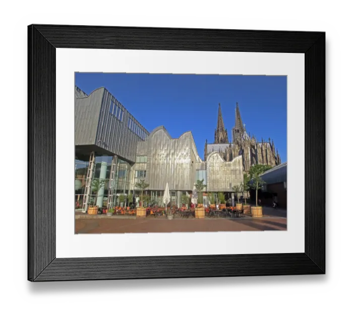 Framed Print : Cologne, Museum Ludwig, Cathedral