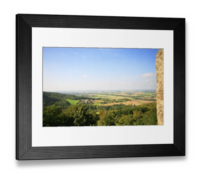 Framed Print : Waldenburg in Hohenlohe, Baden-Wuerttemberg Framed Print : Waldenburg in Hohenlohe, Baden-Wuerttemberg
